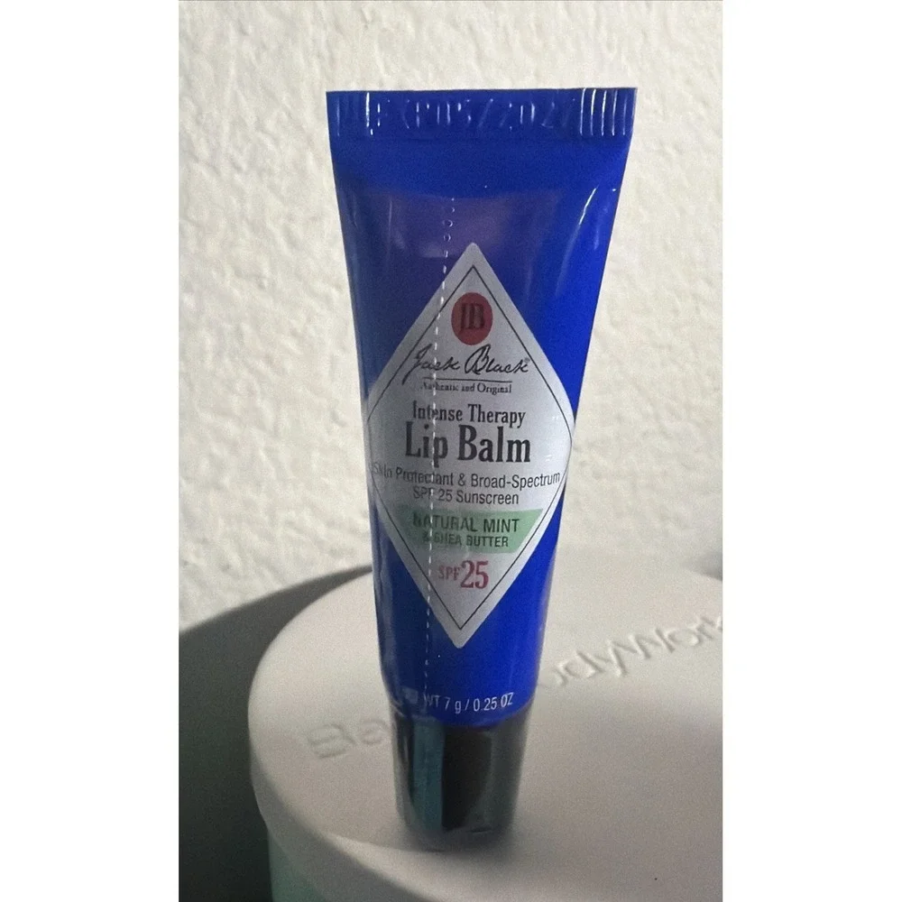 LOT Jack Black Cool Moisture Body Lotion 3 Oz & Lip Balm SPF 25 0.25 Oz Travel